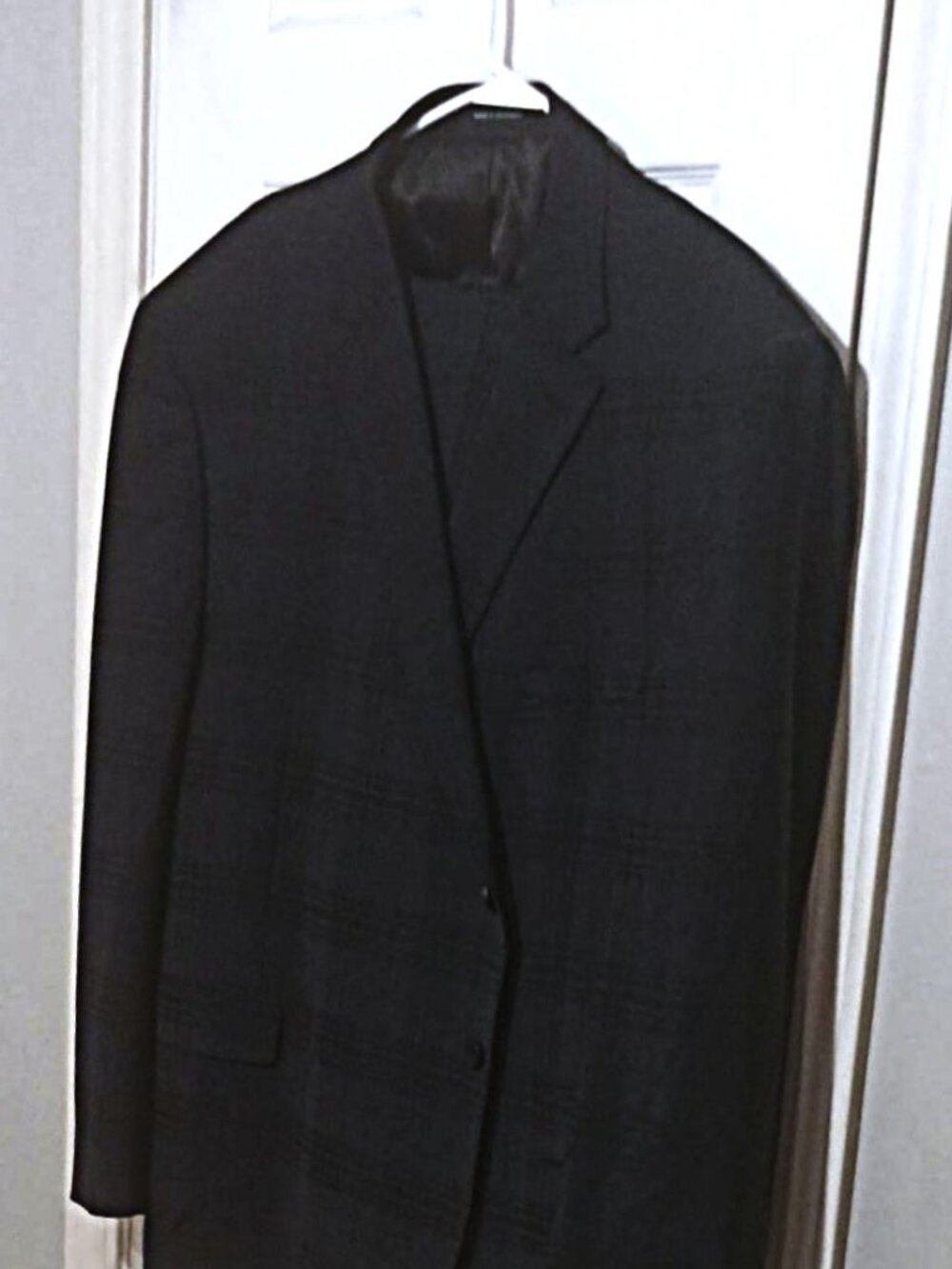 Kenneth Cole Awareness Men Dark Blue & Black 2 Piece Suit  58R